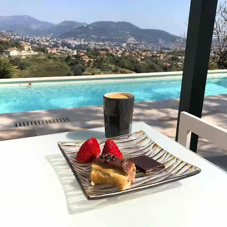Duplex In With Private Pool In Hills Nice