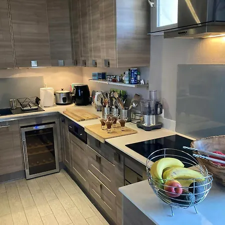 Duplex In With Private Pool In Hills Tatil Evi Nice
