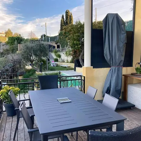 Duplex In With Private Pool In Hills 펜션 *